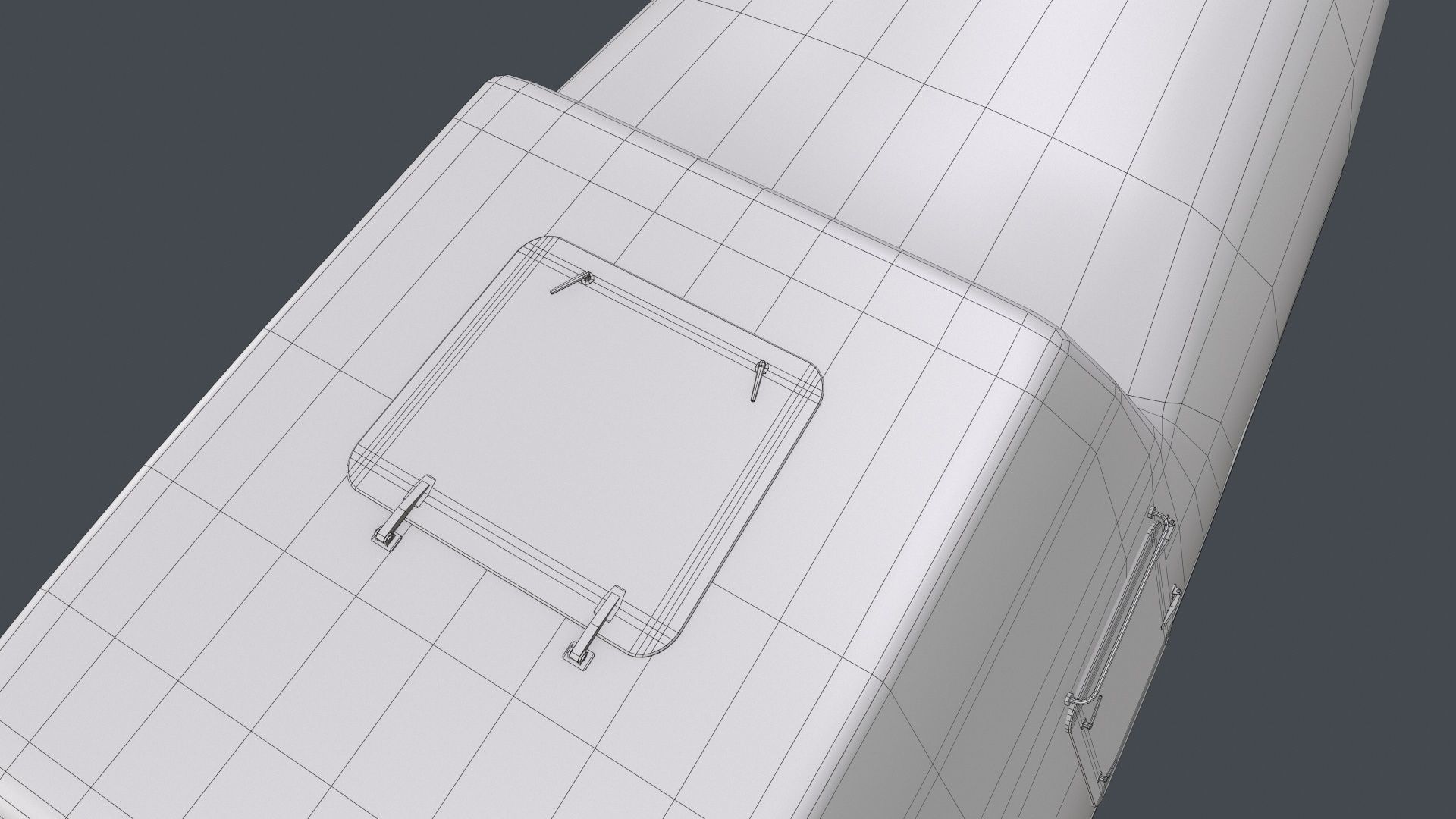 Rescue Boat Low-poly 3D model_21