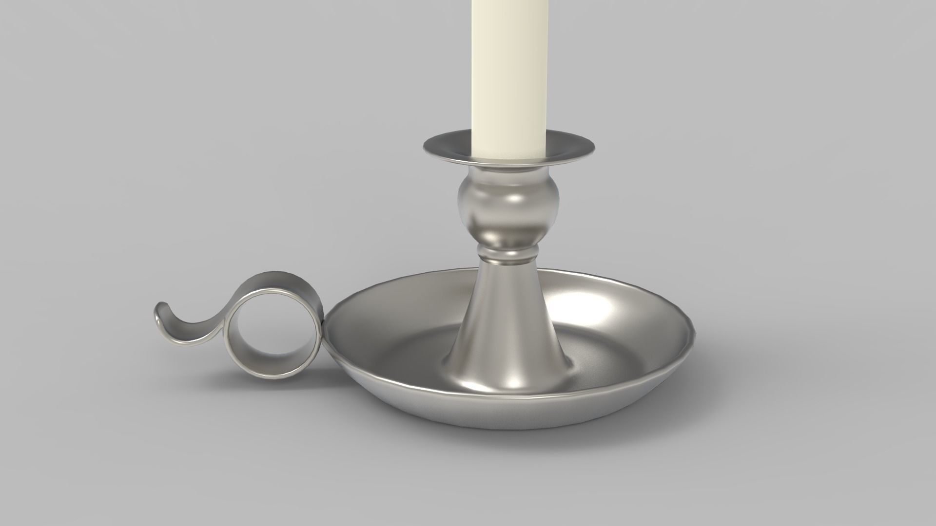 Candlestick - Candle 3 3D model_5