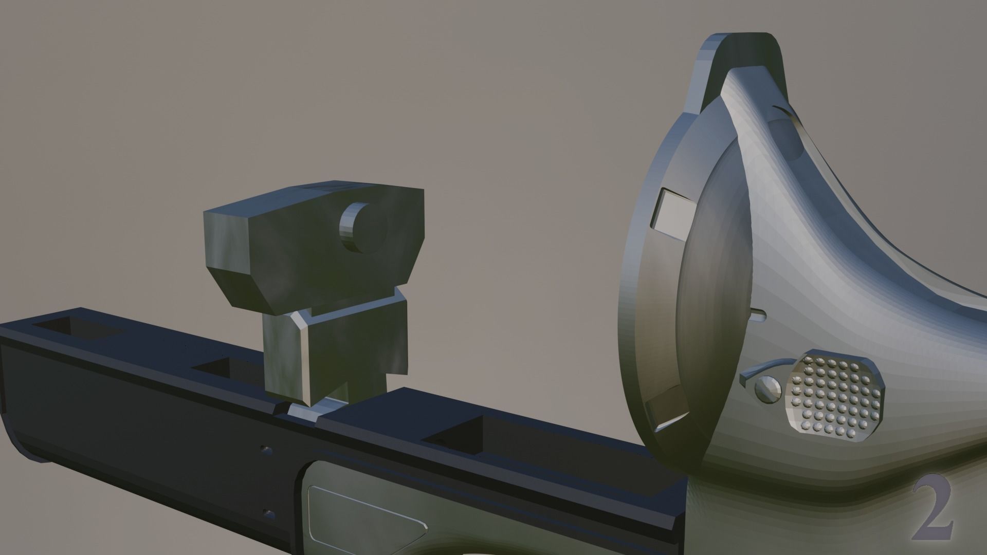 Destiny 2 Hawkmoon Feeling Lucky Ornament  3D print model_19