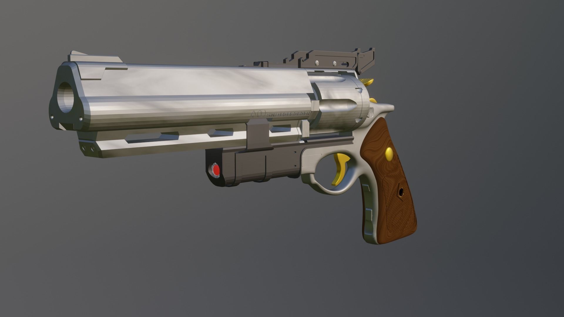 Destiny 2 Hawkmoon Feeling Lucky Ornament  3D print model_1