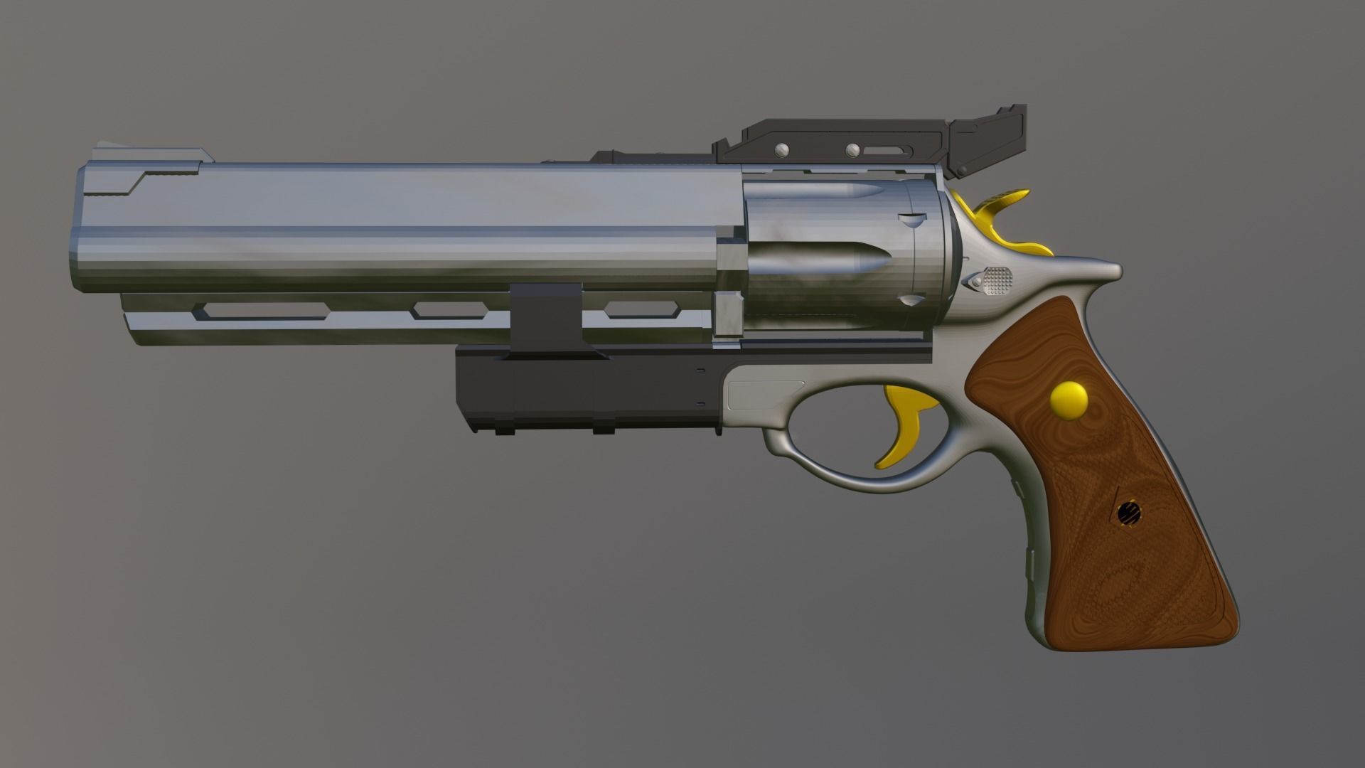 Destiny 2 Hawkmoon Feeling Lucky Ornament  3D print model_7