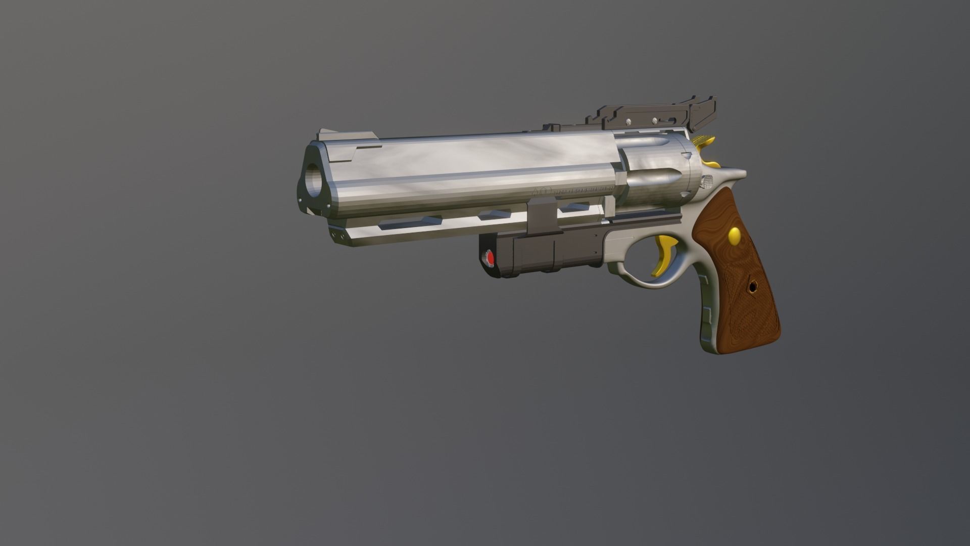 Destiny 2 Hawkmoon Feeling Lucky Ornament  3D print model_9