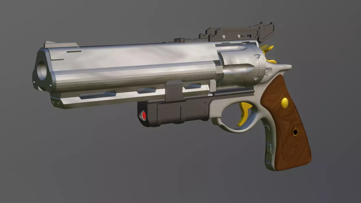 Destiny 2 Hawkmoon Feeling Lucky Ornament  3D print model_0