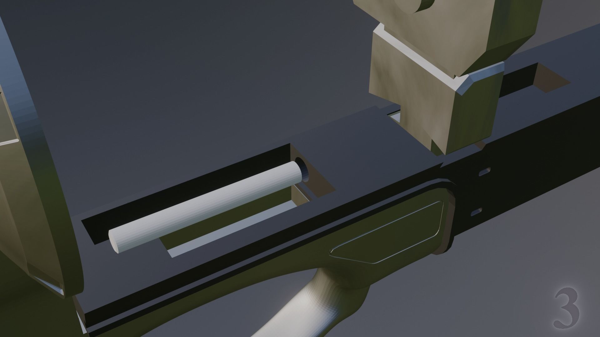 Destiny 2 Hawkmoon Feeling Lucky Ornament  3D print model_21