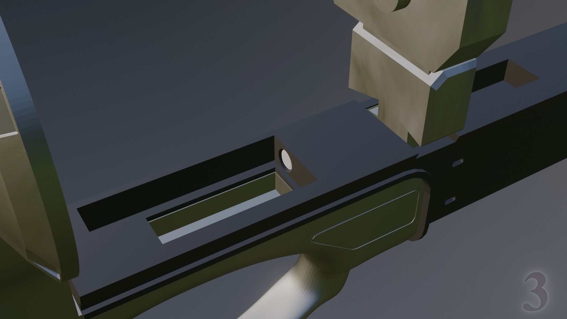 Destiny 2 Hawkmoon Feeling Lucky Ornament  3D print model_22