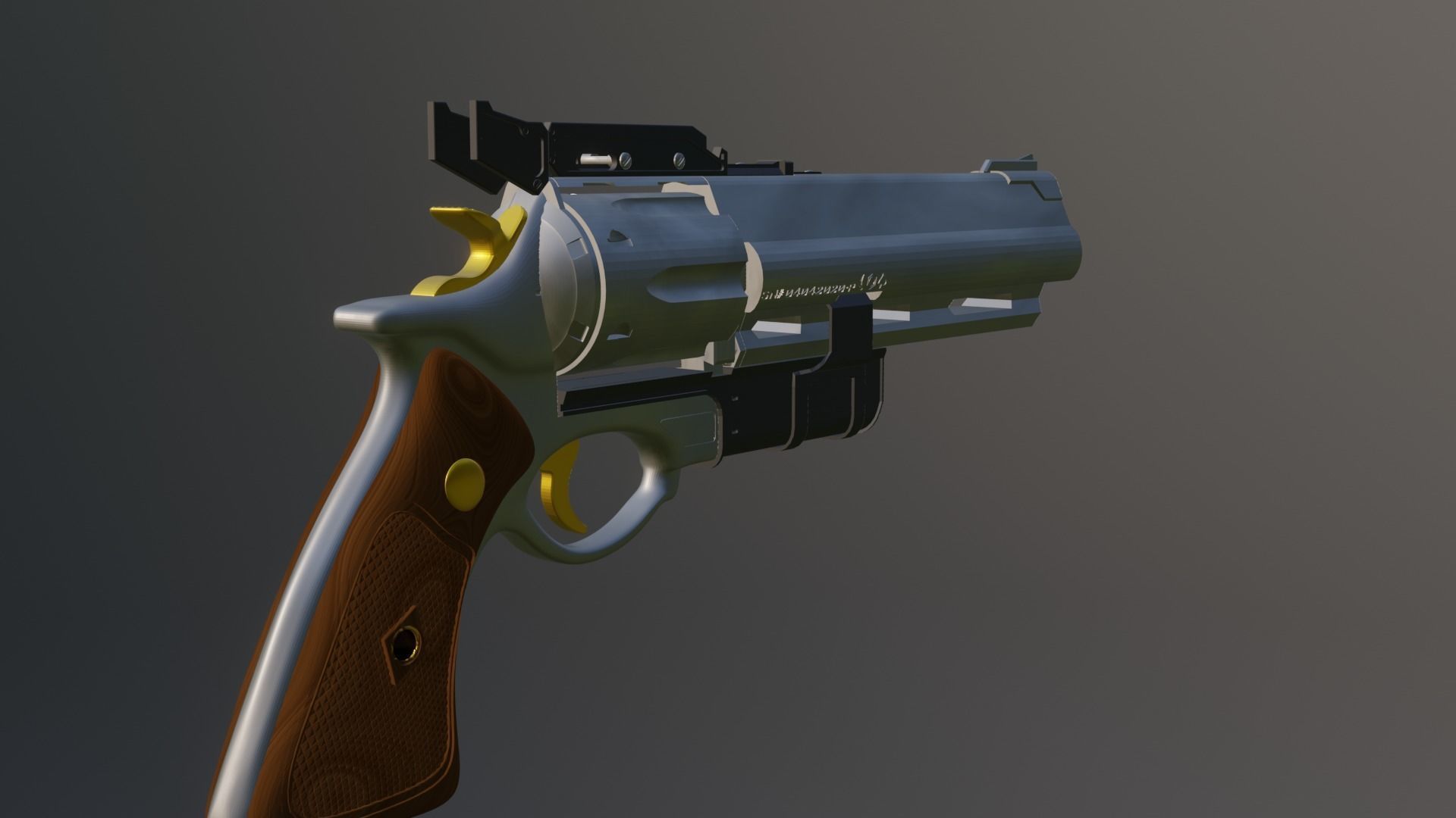 Destiny 2 Hawkmoon Feeling Lucky Ornament  3D print model_4