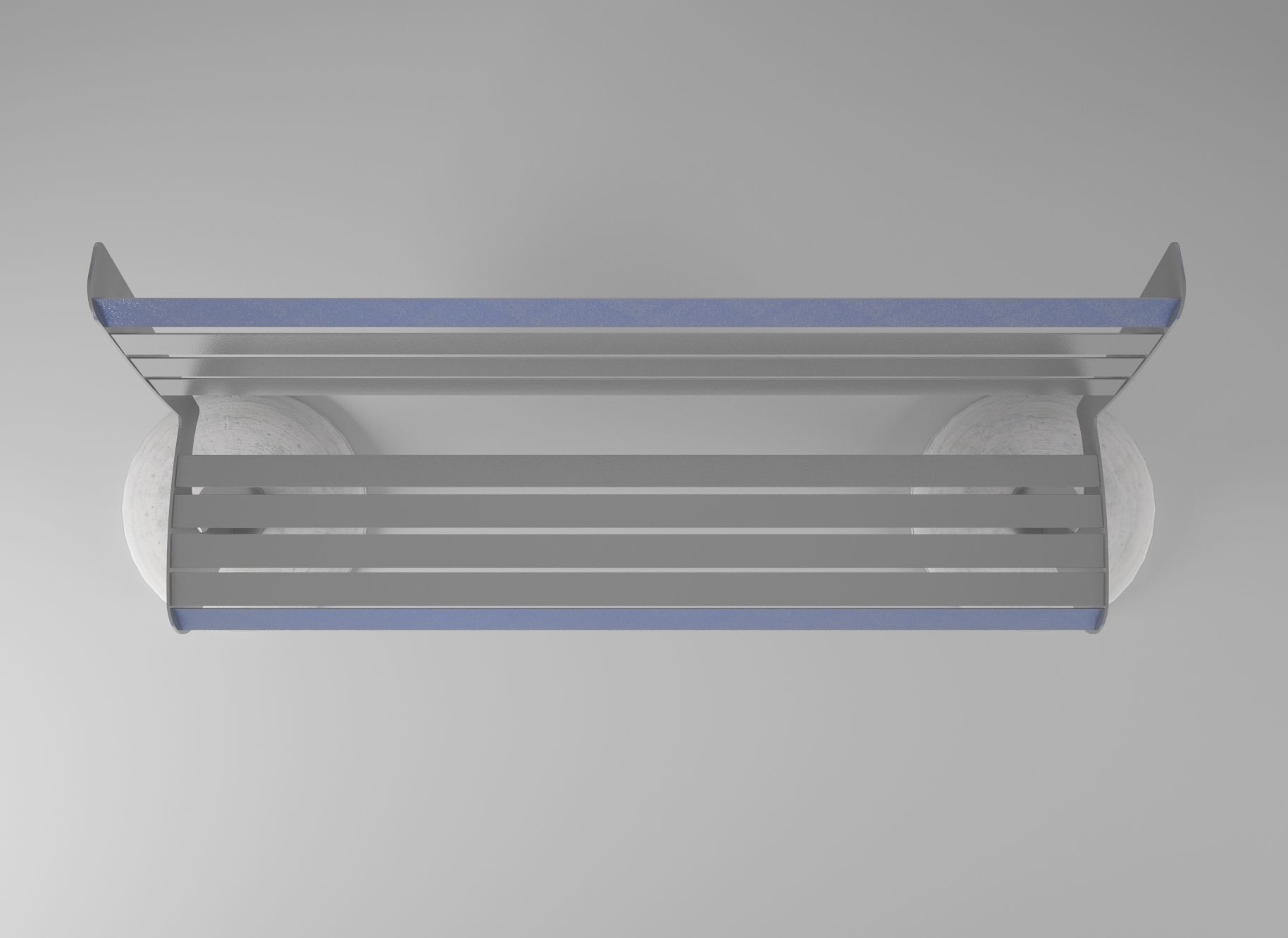 3D bench Abyssus model 3D model_4