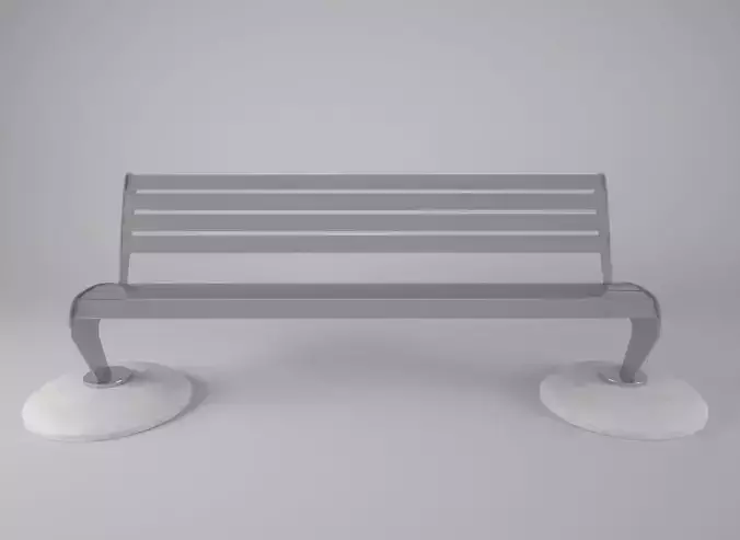 3D bench Abyssus model