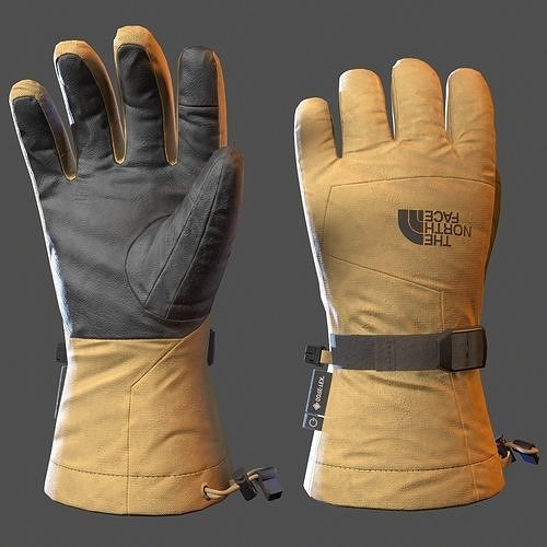  The North Face Mens Montana Glove Low-poly 3D model