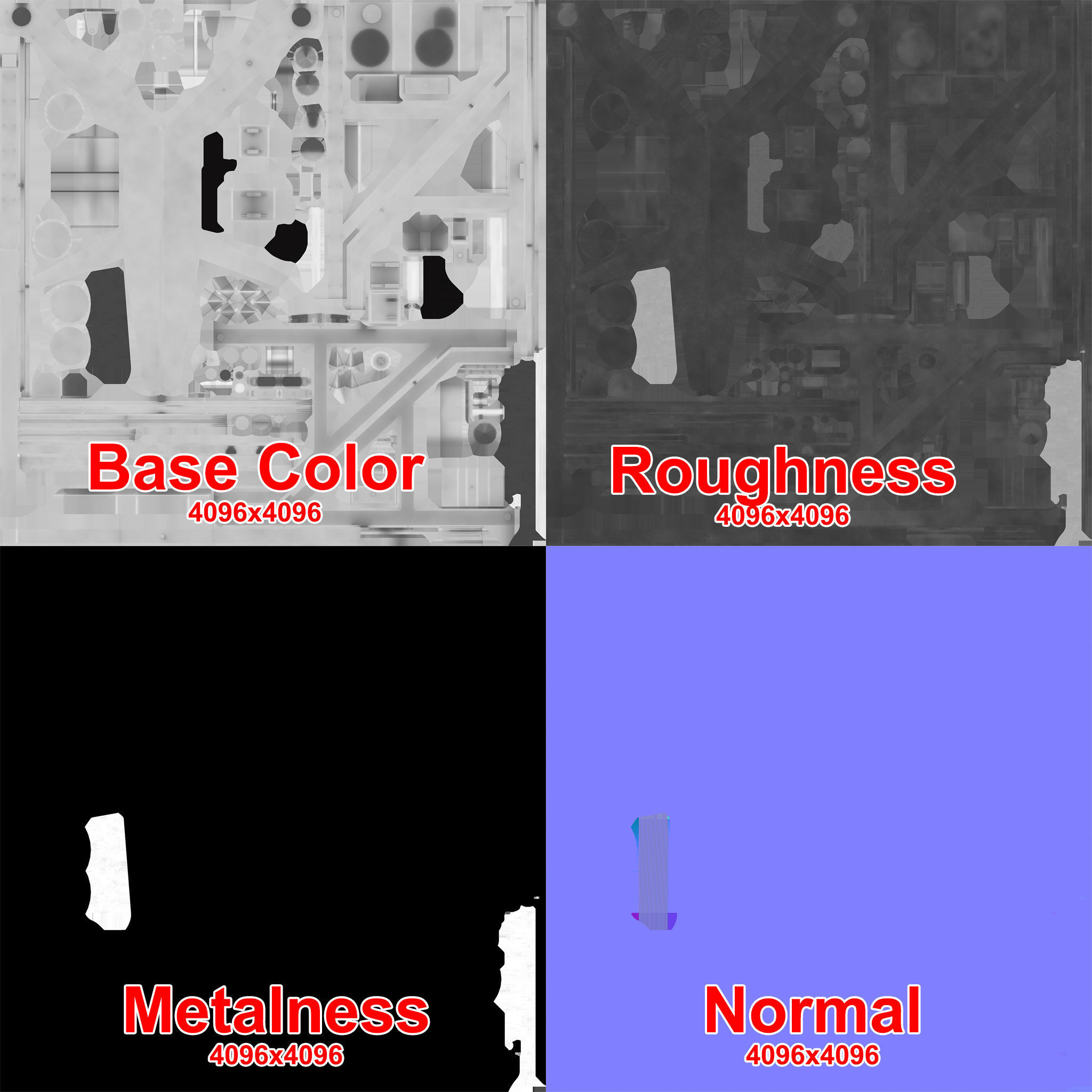 Ship Deck Davit Low-poly 3D model_20