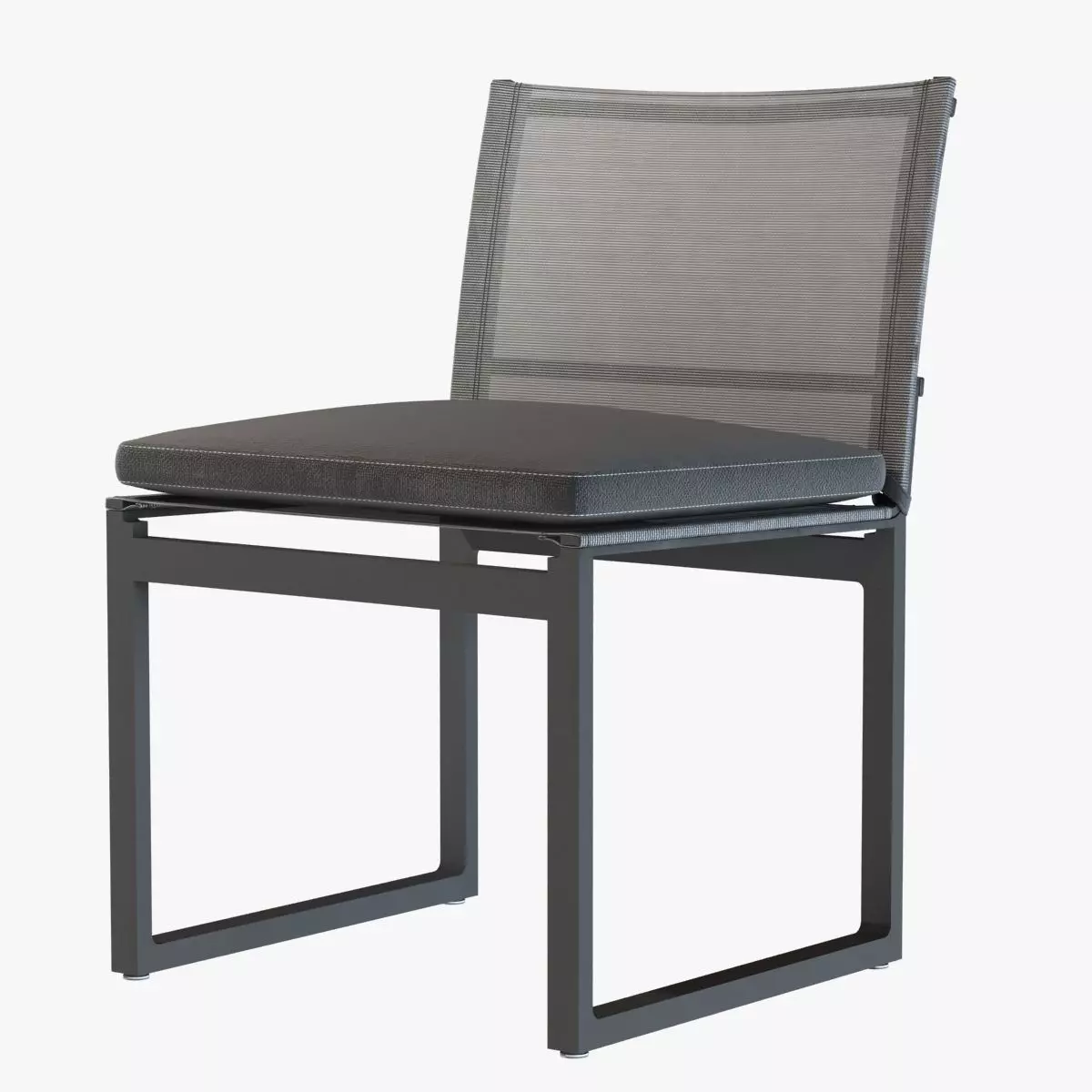 AEGEAN ALUMINUM SIDE CHAIR by restoration hardware 3D model_0