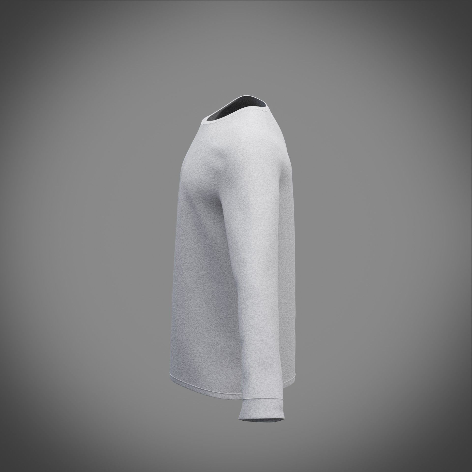 Sweatshirt sweater 3D model_15