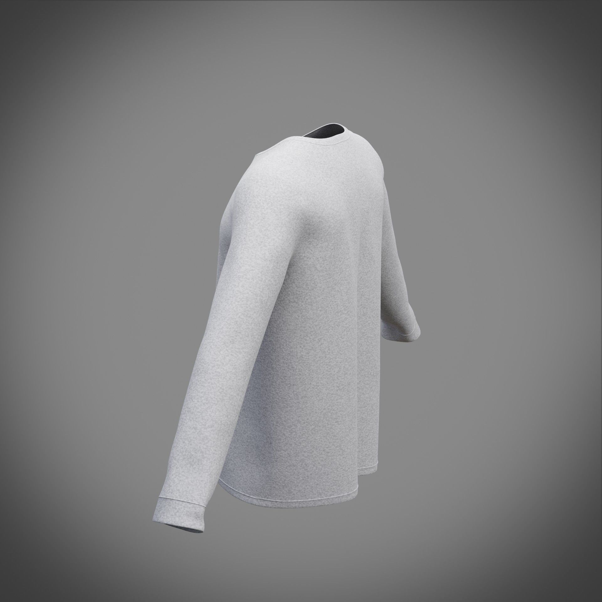 Sweatshirt sweater 3D model_14
