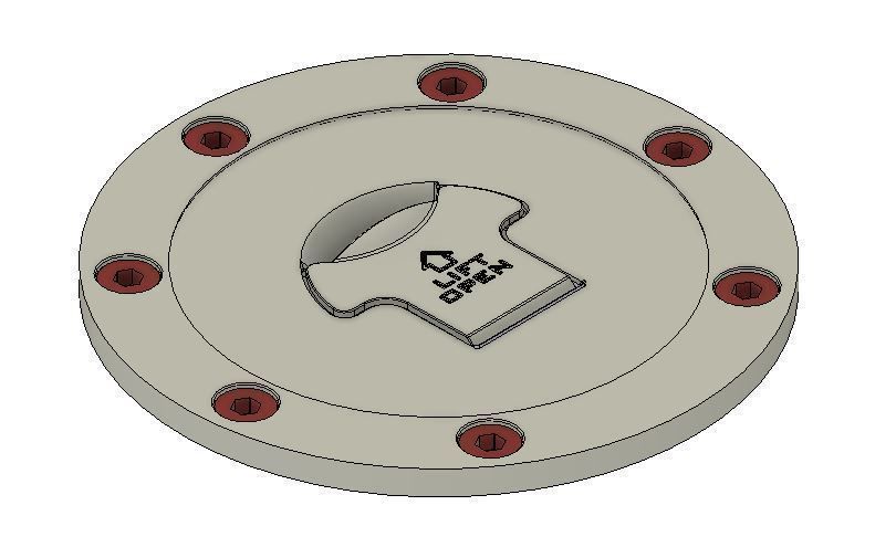 1to10 RC Scale Racing Fuel Tank 3D print model_2