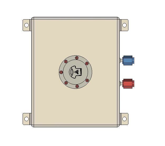 1to10 RC Scale Racing Fuel Tank 3D print model_1