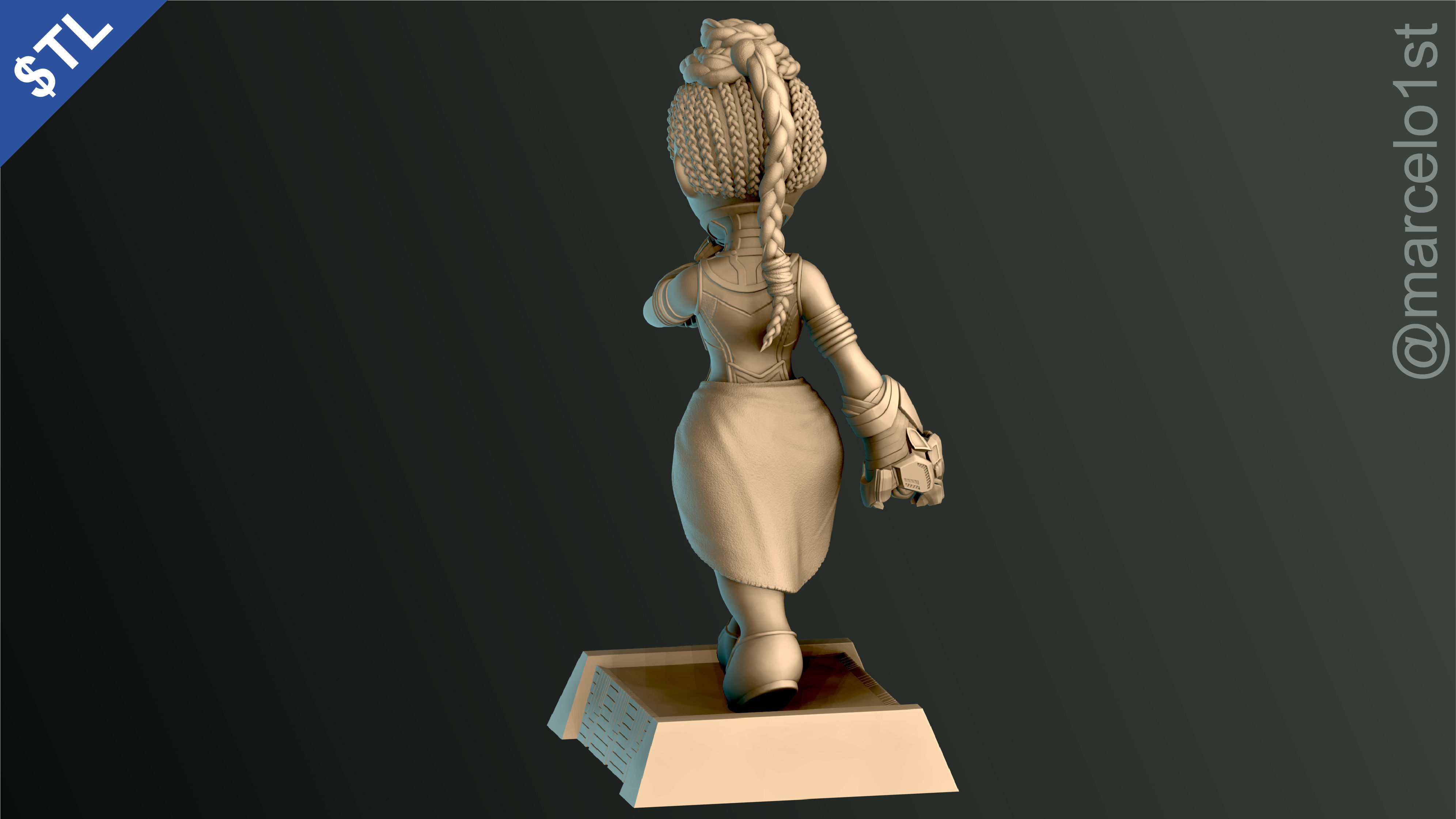 Shuri Princess of Wakanda 3D print model_12