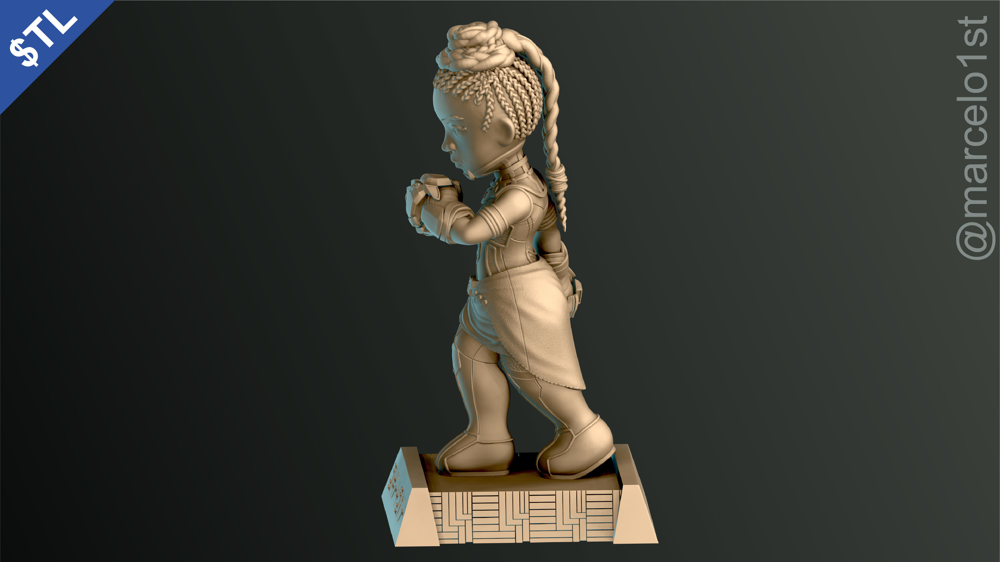 Shuri Princess of Wakanda 3D print model_15