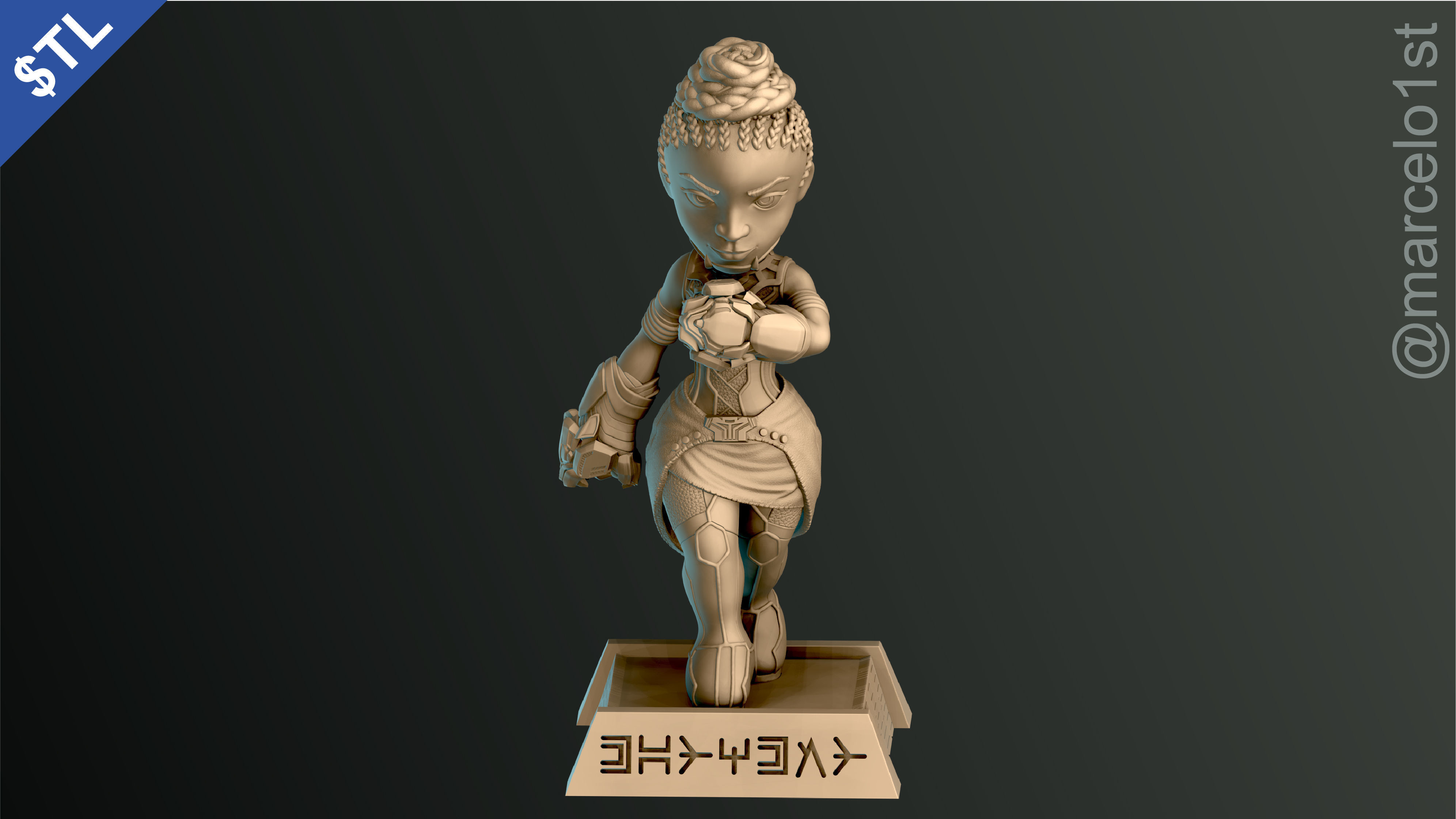 Shuri Princess of Wakanda 3D print model_21