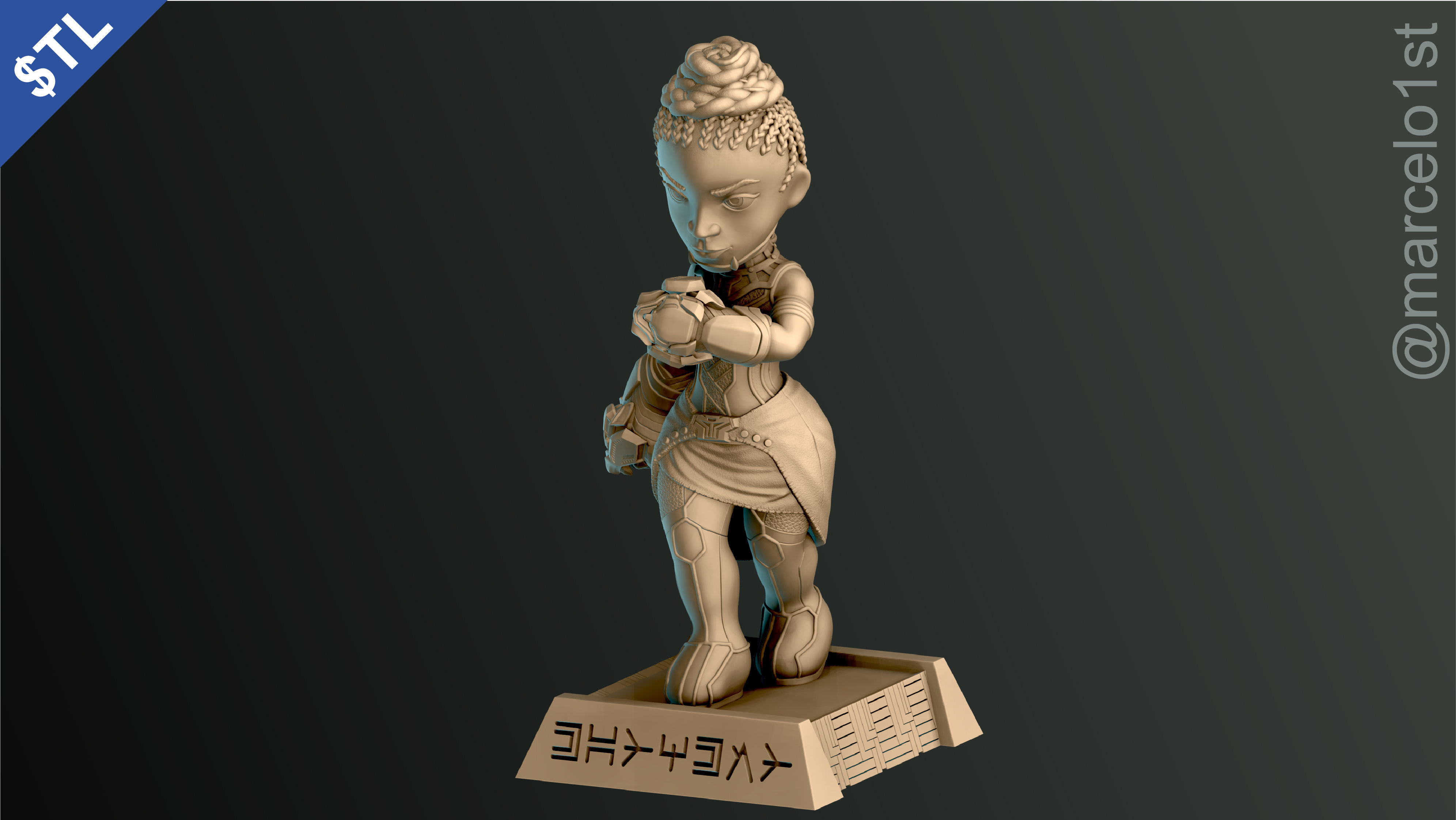 Shuri Princess of Wakanda 3D print model_18