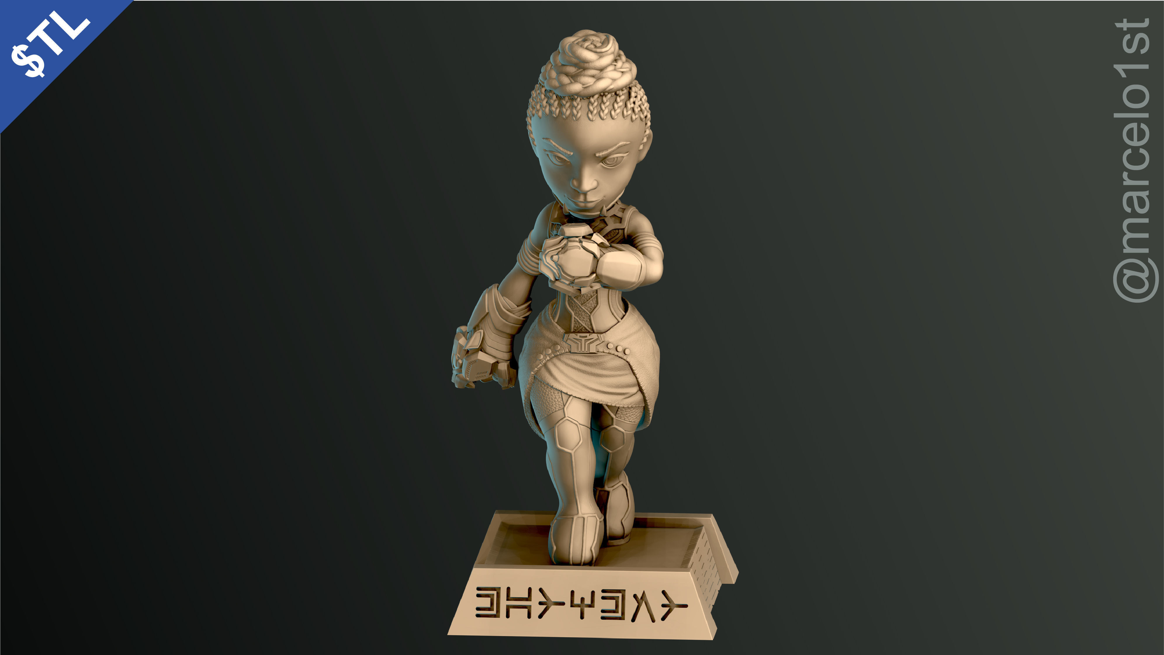 Shuri Princess of Wakanda 3D print model_20