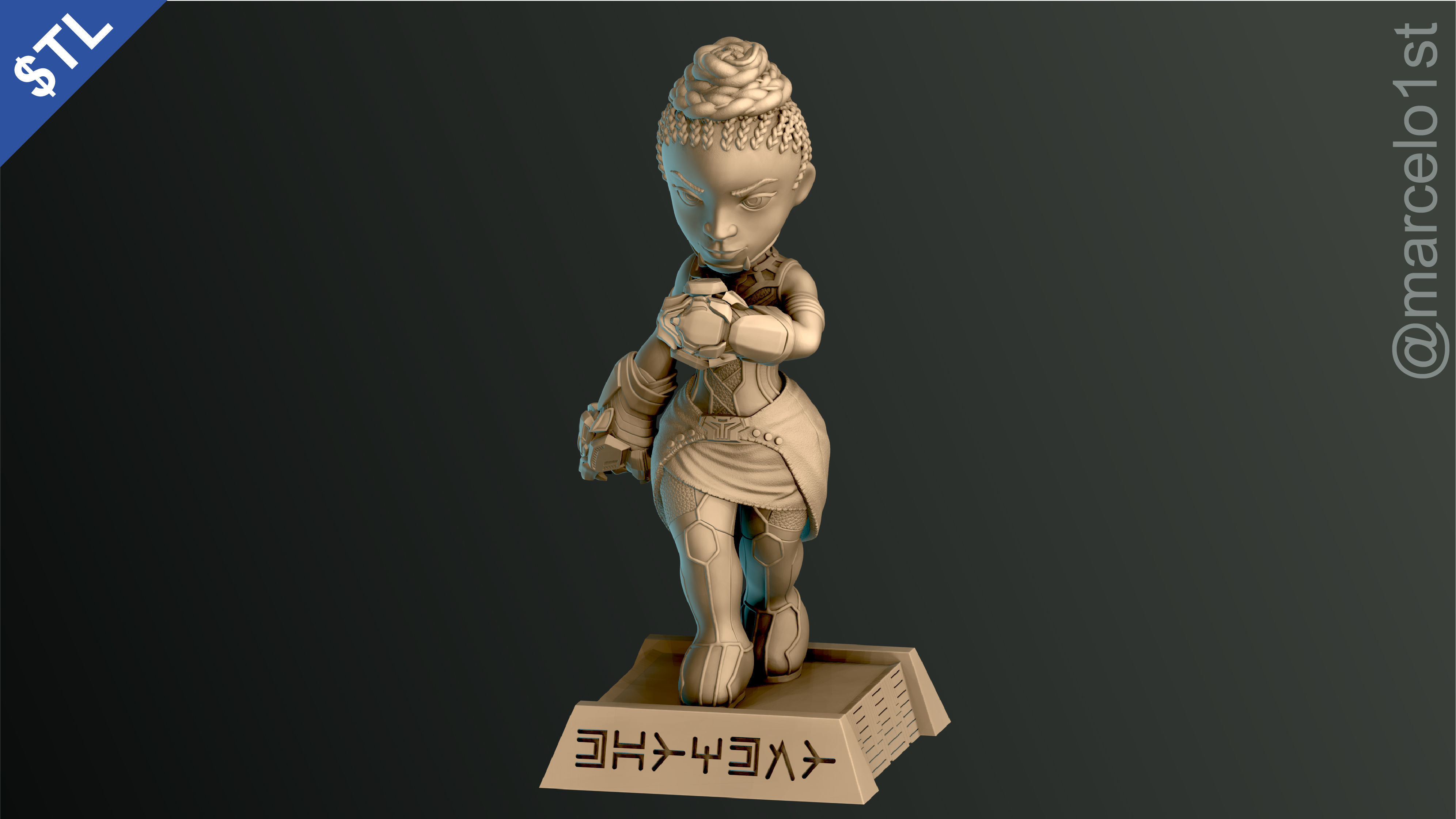 Shuri Princess of Wakanda 3D print model_19