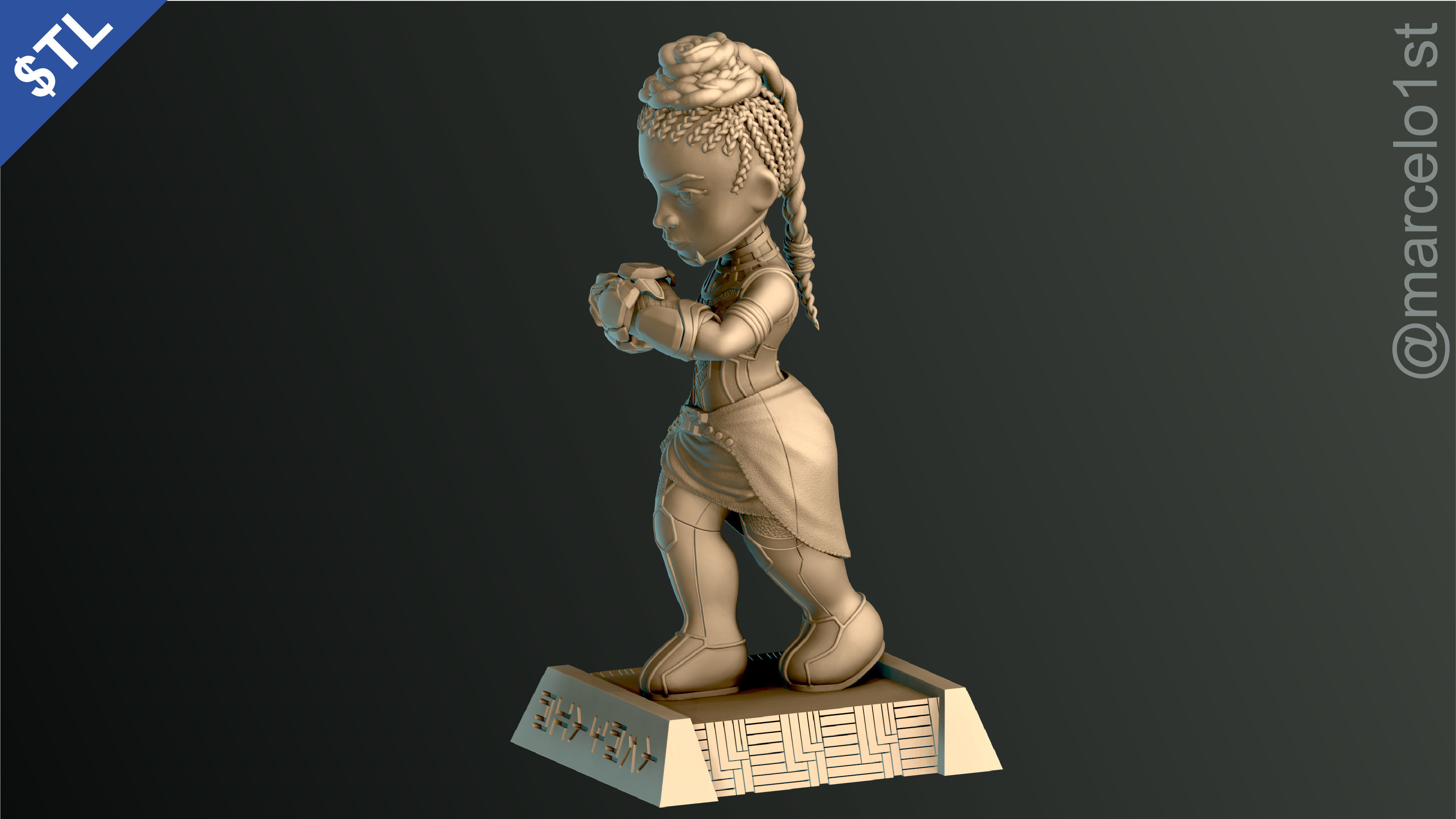 Shuri Princess of Wakanda 3D print model_16