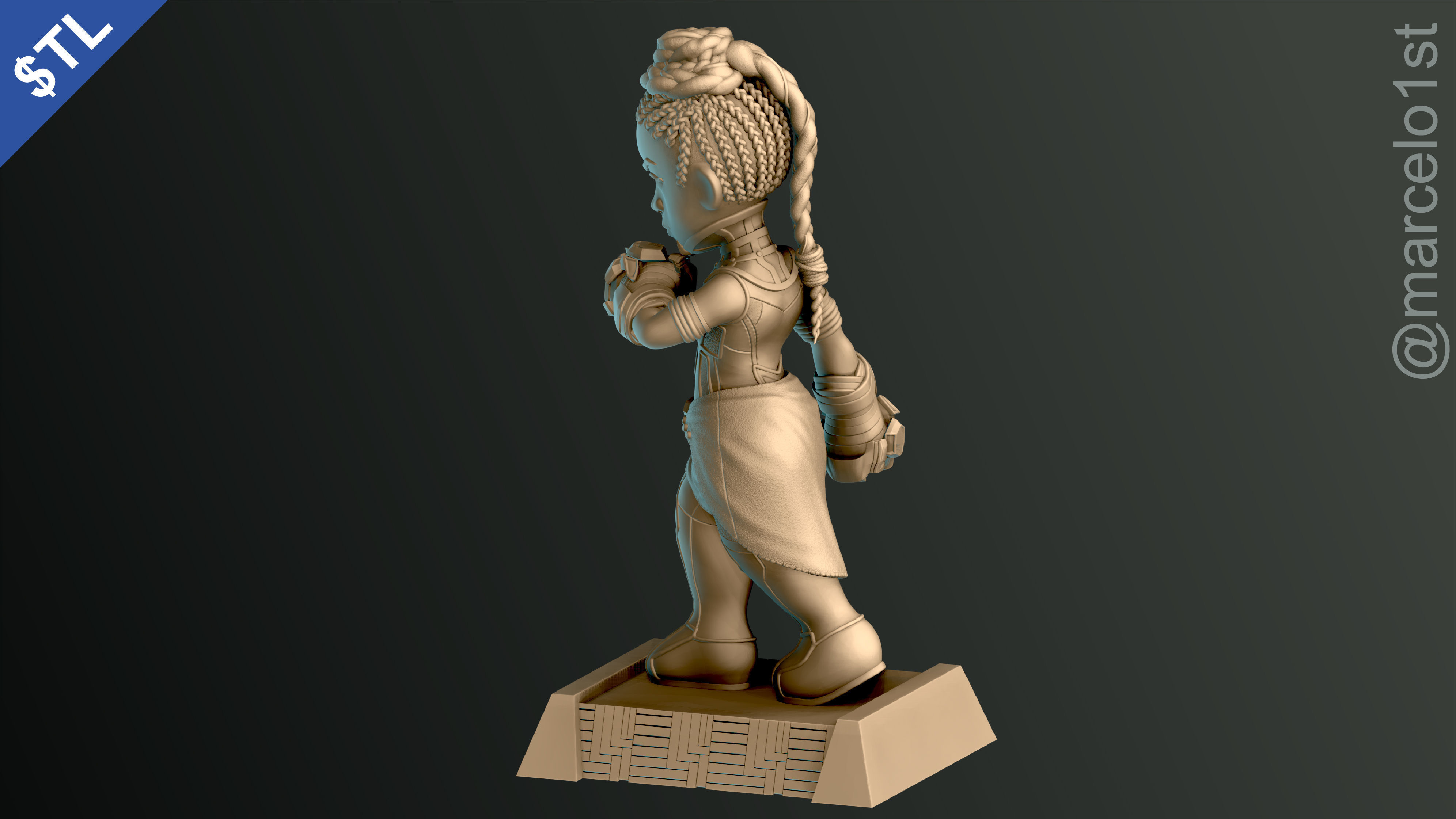 Shuri Princess of Wakanda 3D print model_14