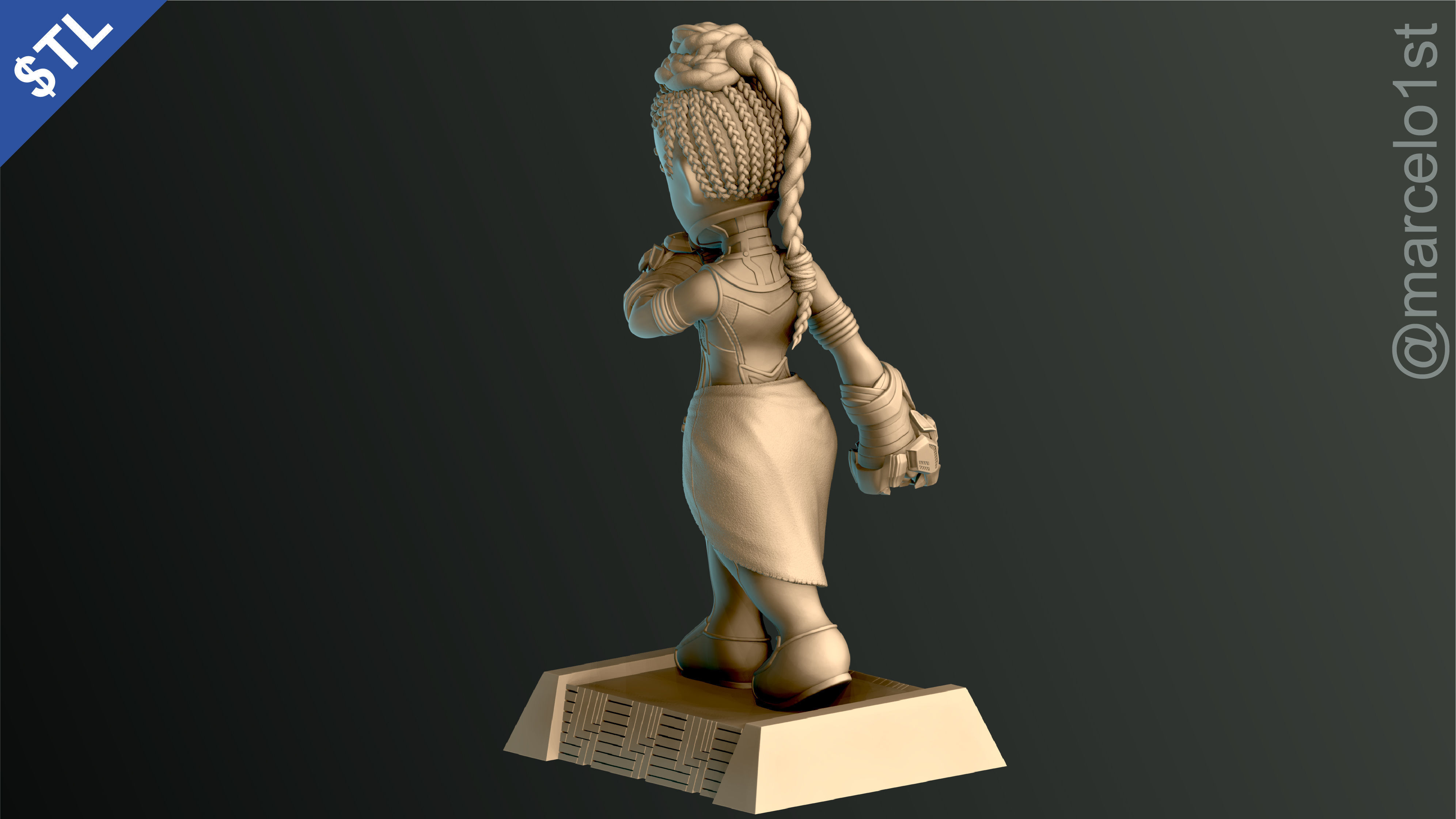 Shuri Princess of Wakanda 3D print model_13