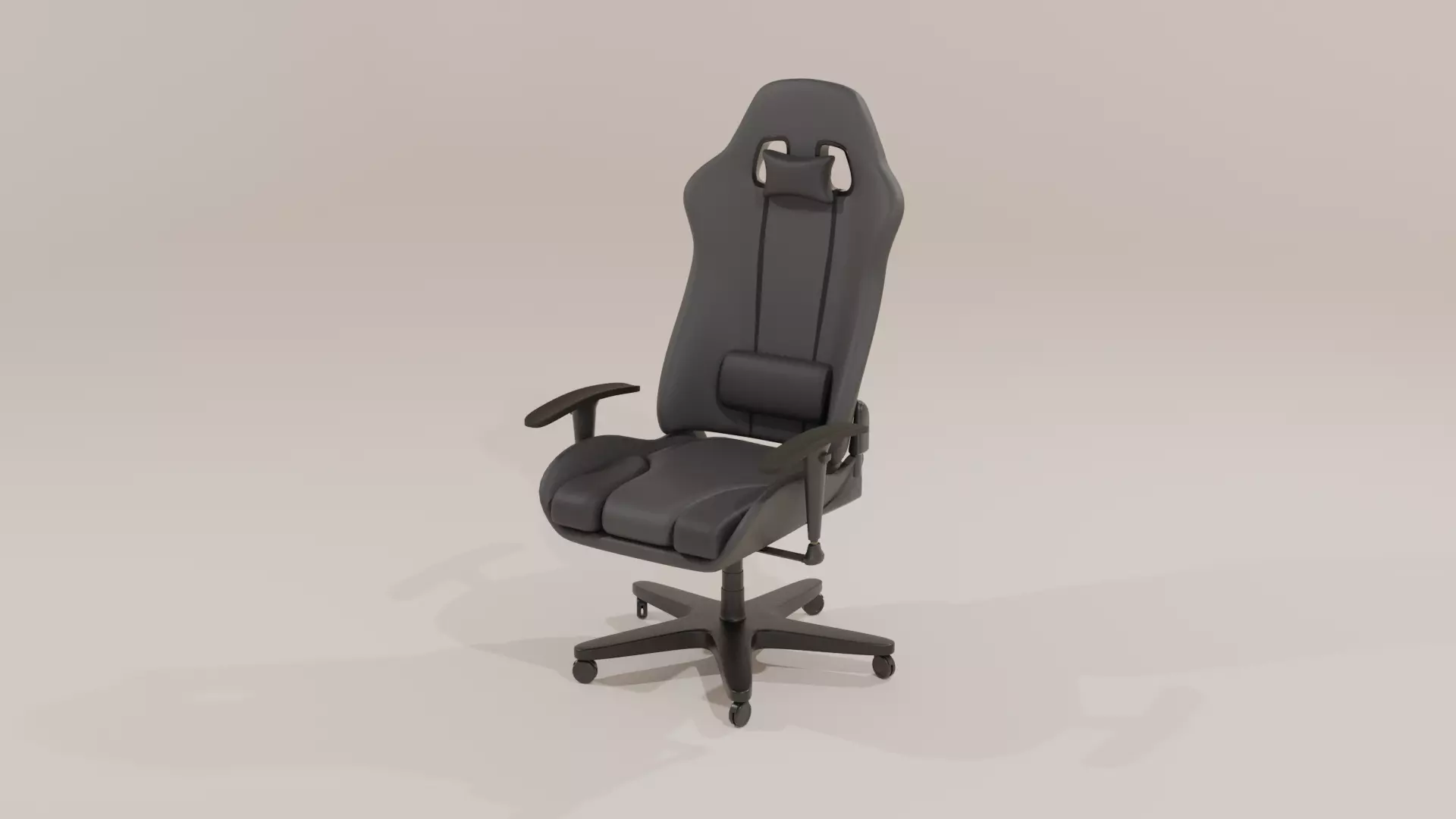 Gaming Chair 3D model_0