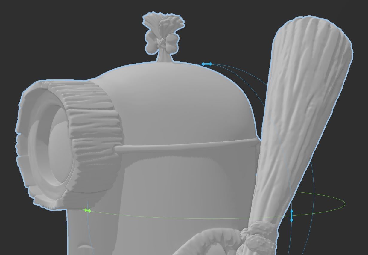 Minions - Jungle Minion with Grass Skirt - HI RES 3D PRINT FILE 3D print model_31