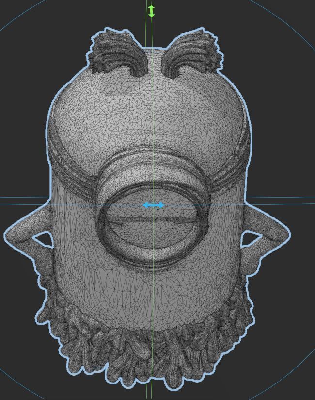 Minions - Jungle Minion with Grass Skirt - HI RES 3D PRINT FILE 3D print model_2