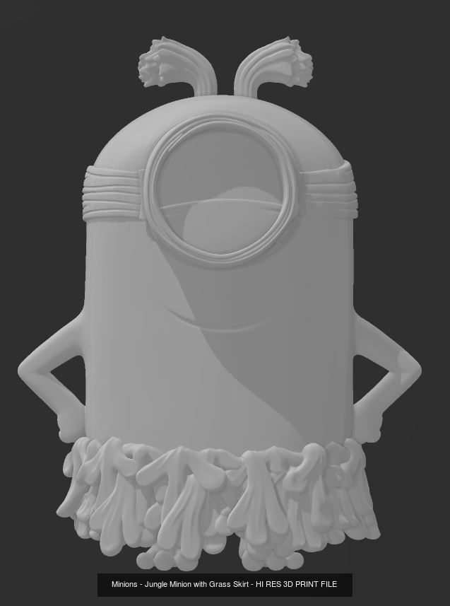 Minions Collection - HI QUALITY 3D PRINT FILES _7