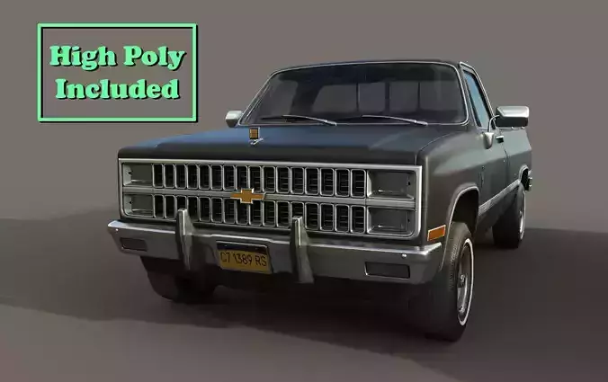 Chevrolet C10 1982 Black