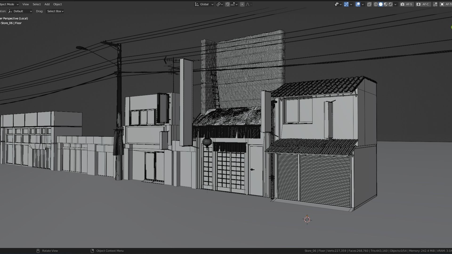 Japanese Stores - Pack Premium 3D model_9