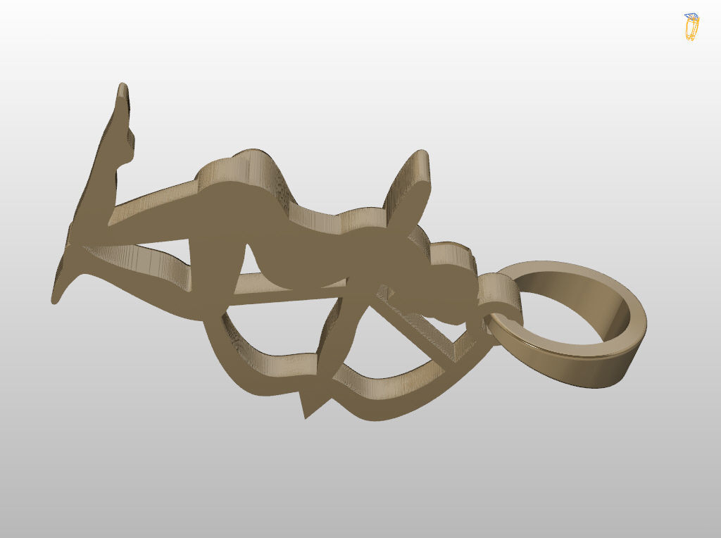 Sagittarius Zodiac Pendant 3D print model_13