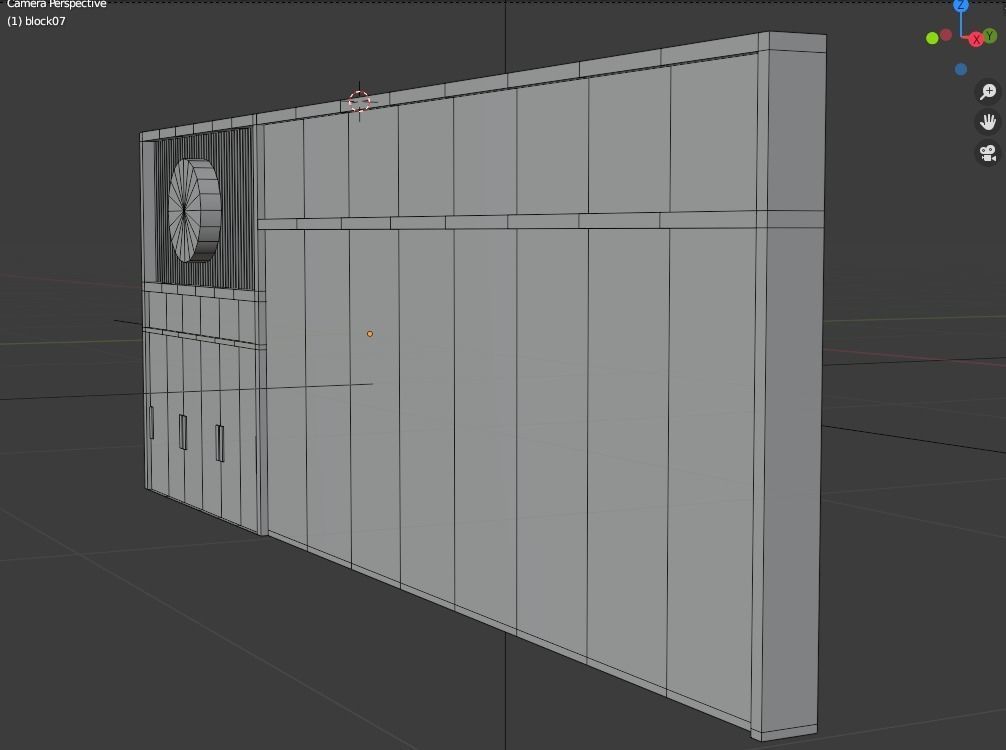 Storefront Shopfront Starbucks Coffee Shop Retail City Low-poly 3D model_15