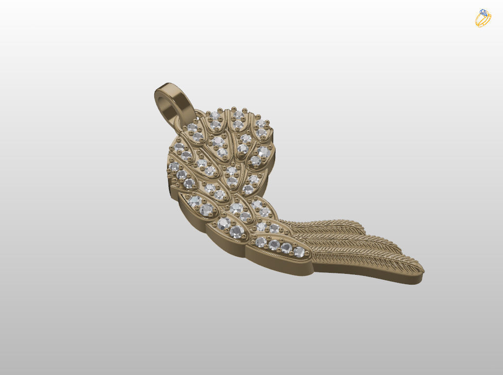Angeles wing 3D print model_12