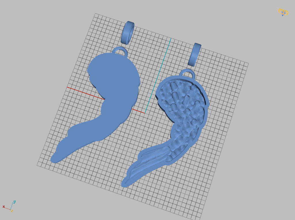 Angeles wing 3D print model_28