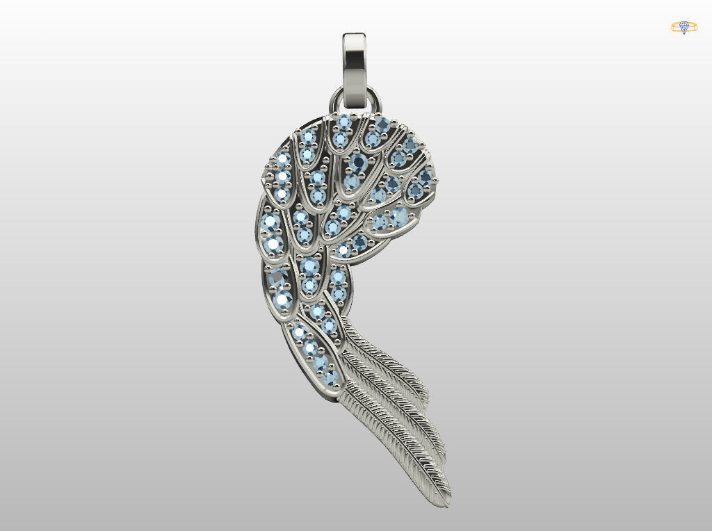 Angeles wing 3D print model_10