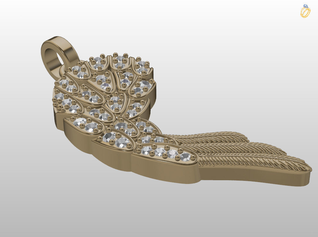 Angeles wing 3D print model_17