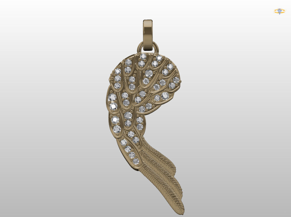 Angeles wing 3D print model_11