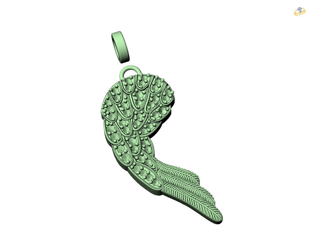 Angeles wing 3D print model_22