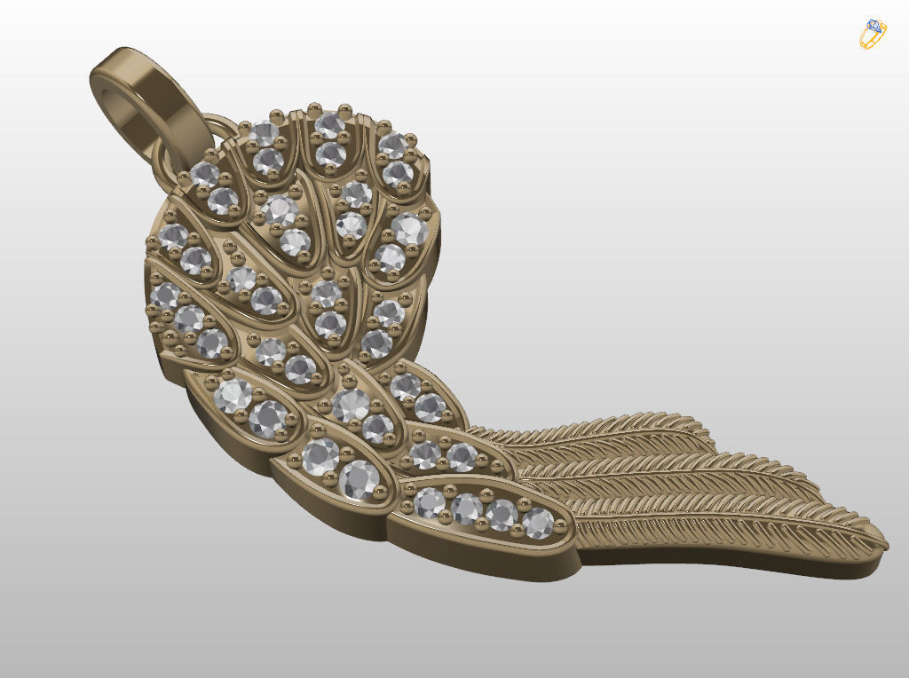 Angeles wing 3D print model_16