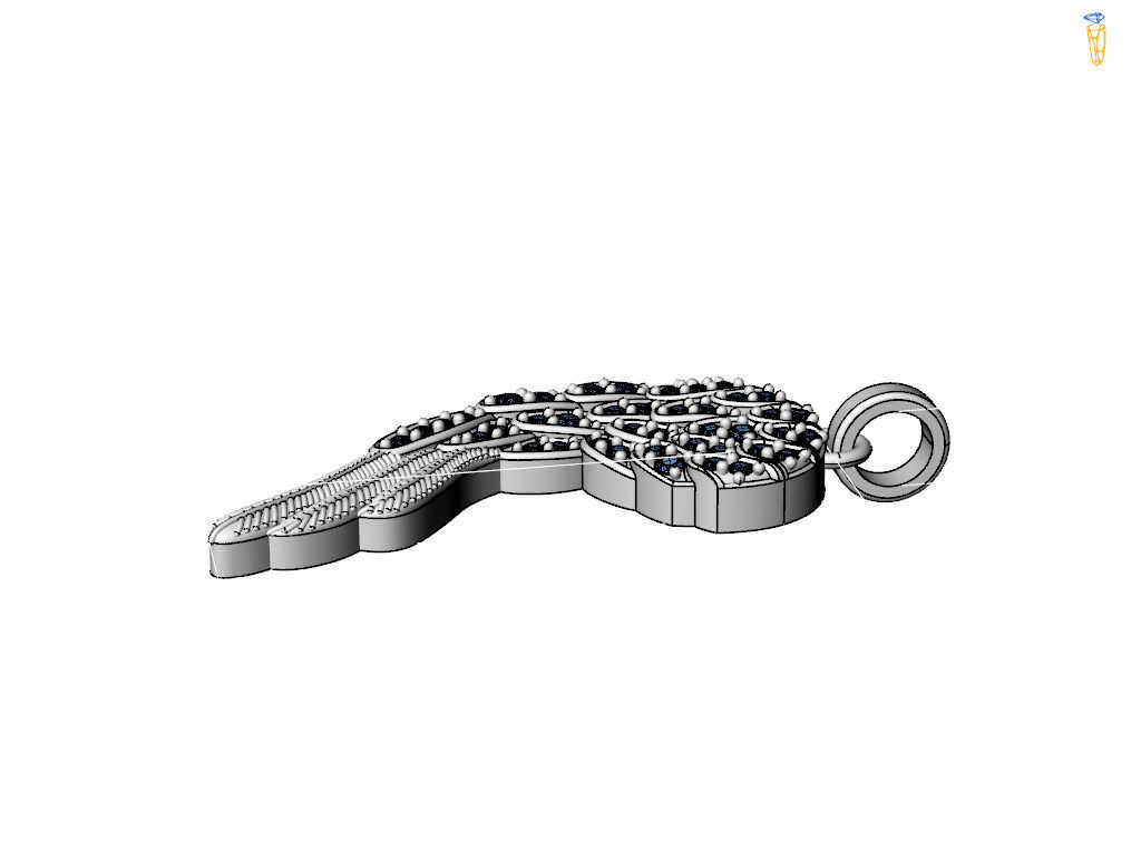 Angeles wing 3D print model_21