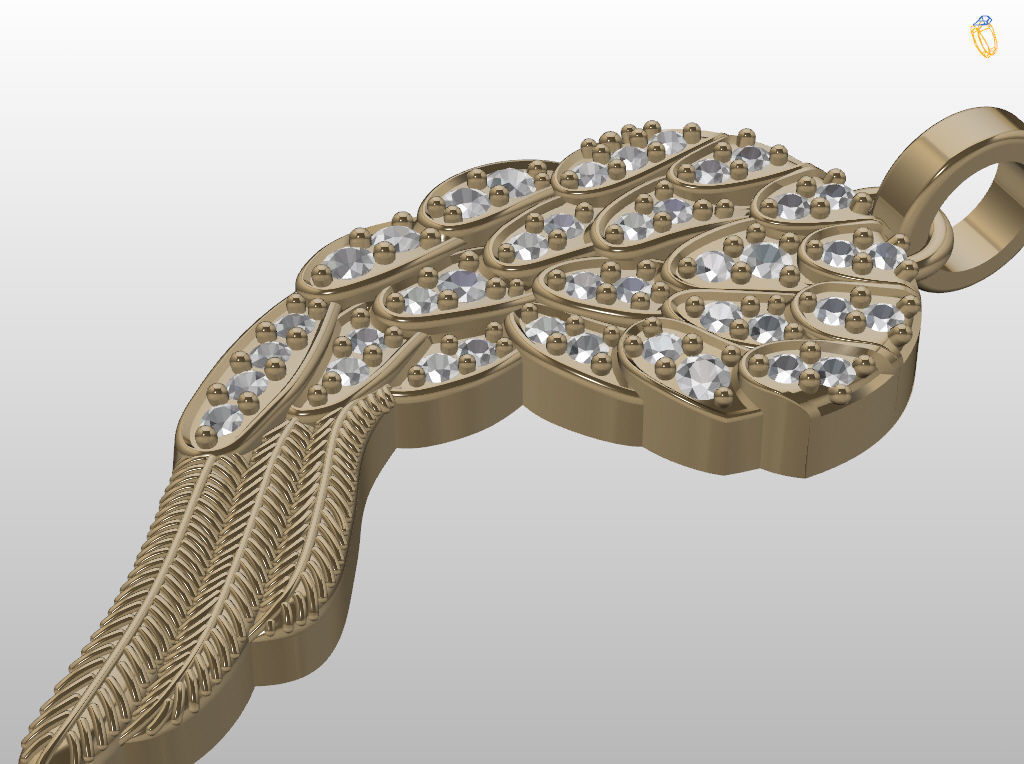 Angeles wing 3D print model_13