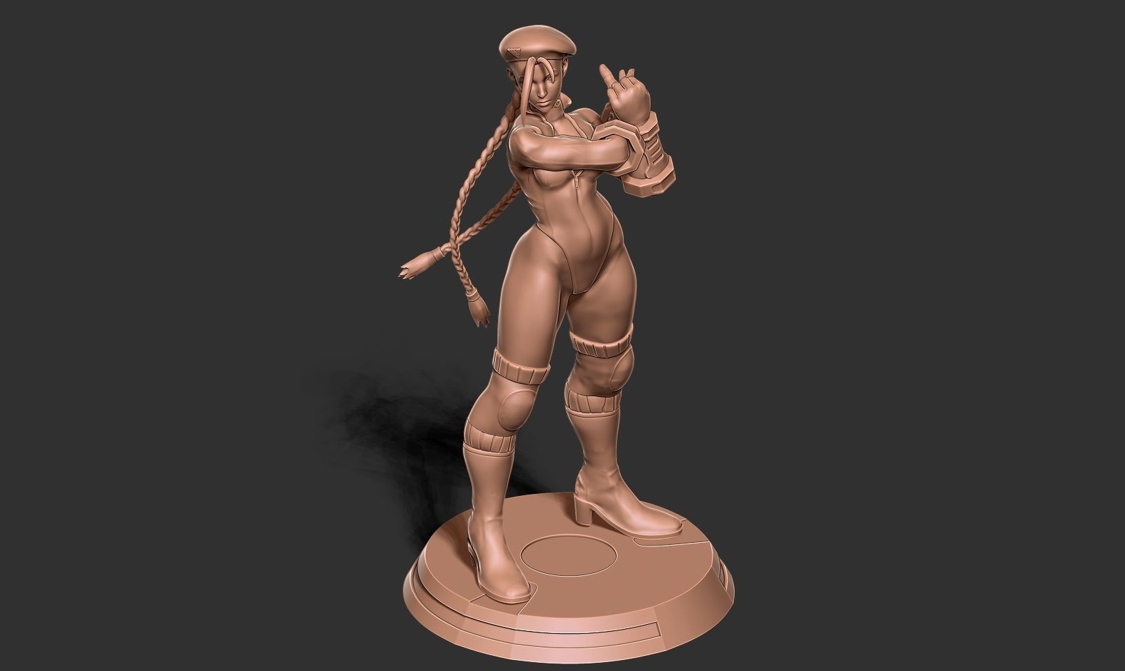 Blue Cammy - Street Fighter 3D print model_18