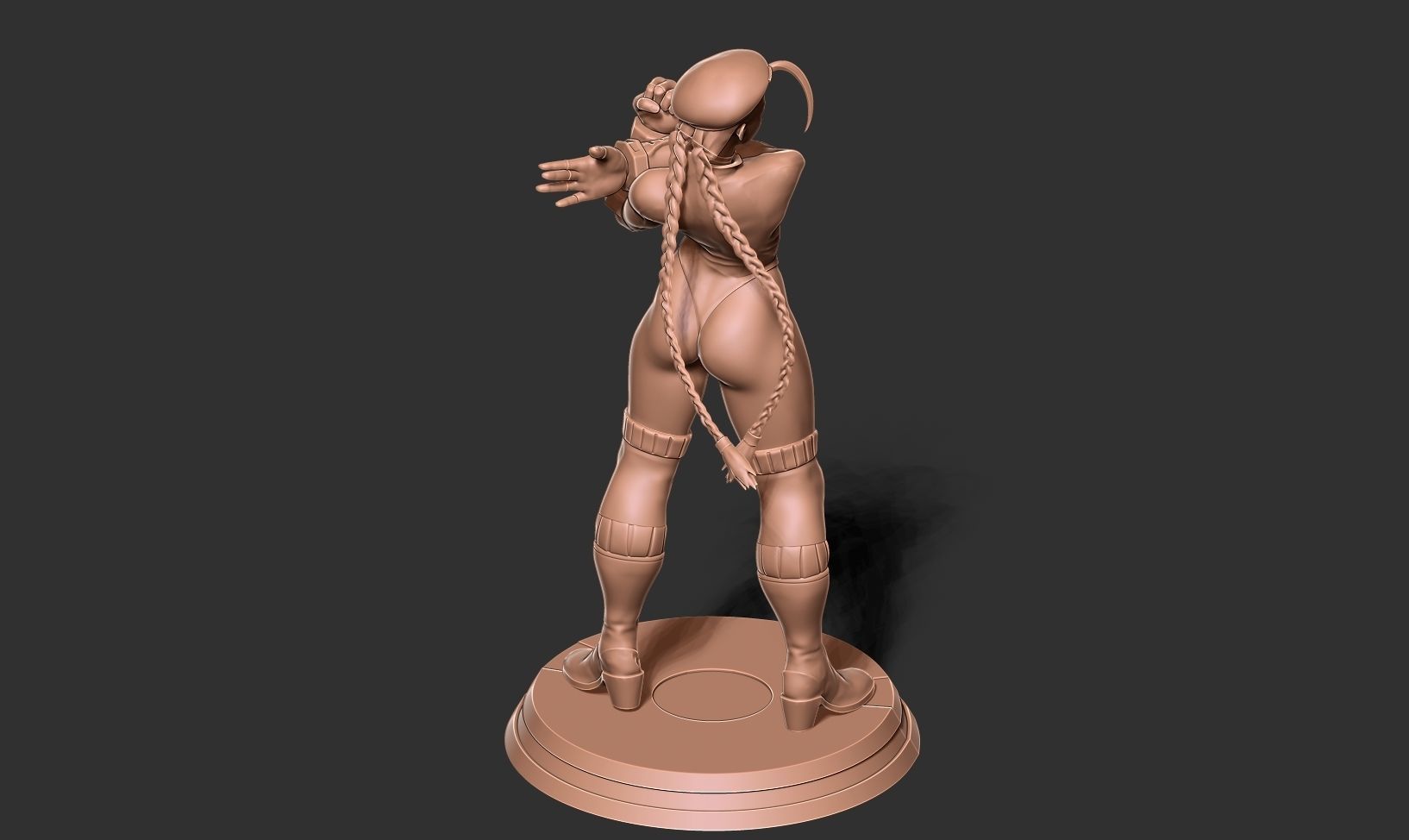 Blue Cammy - Street Fighter 3D print model_20