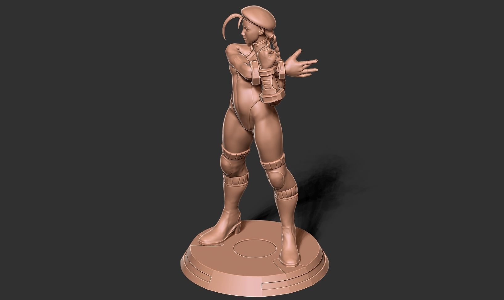 Blue Cammy - Street Fighter 3D print model_16