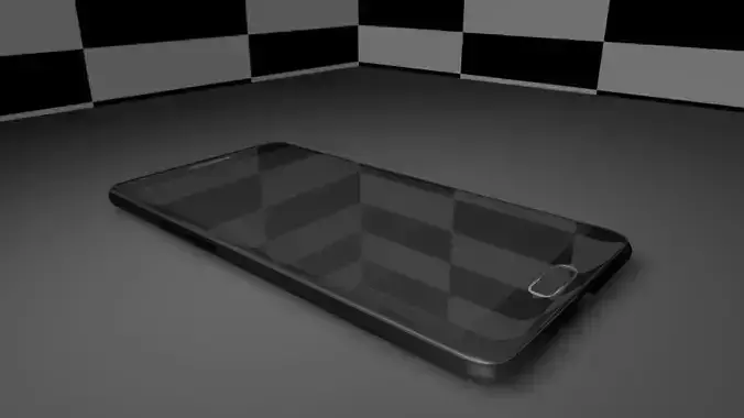 Mobile phone 3D model