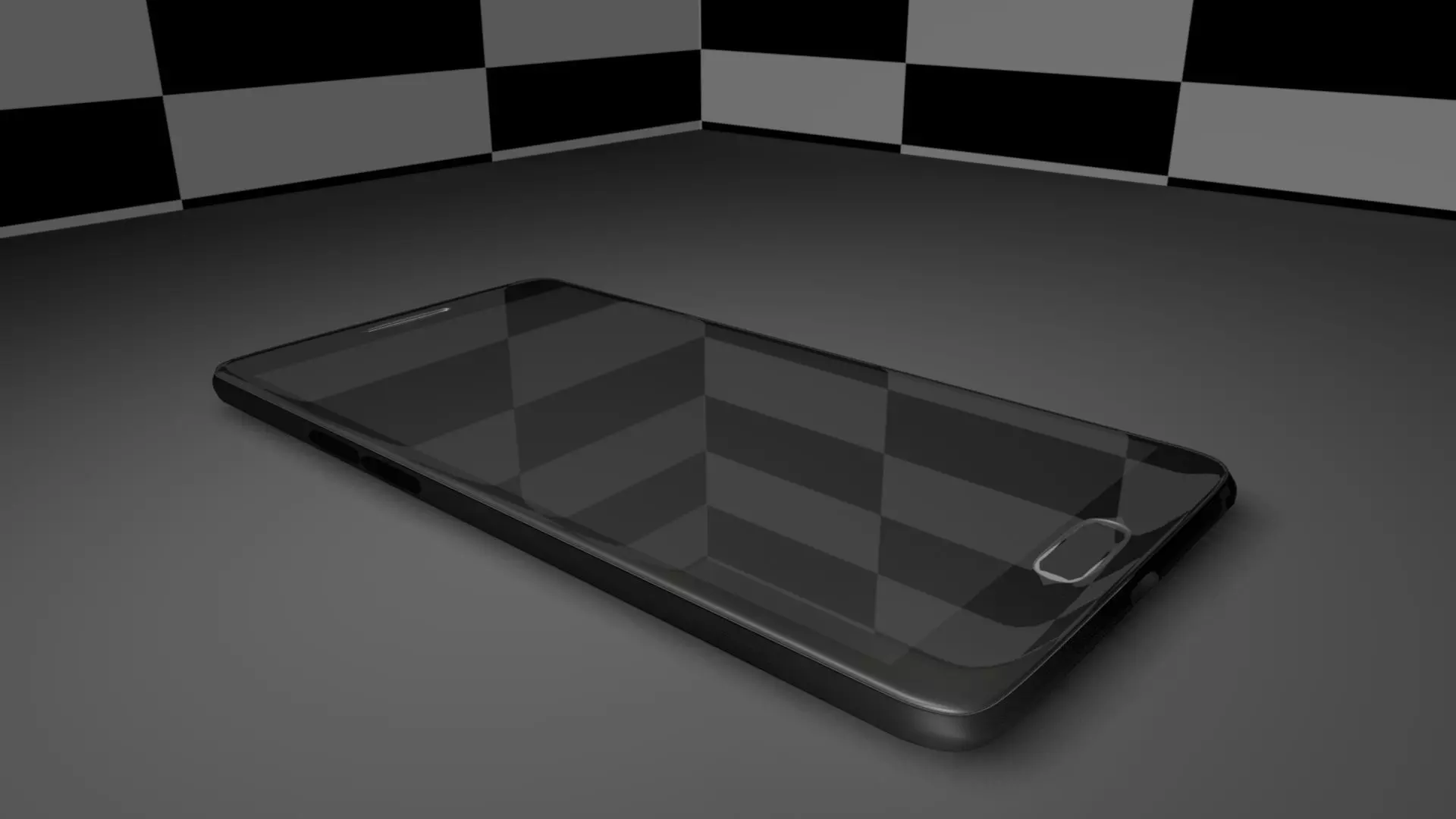 Mobile phone 3D model 3D model_0